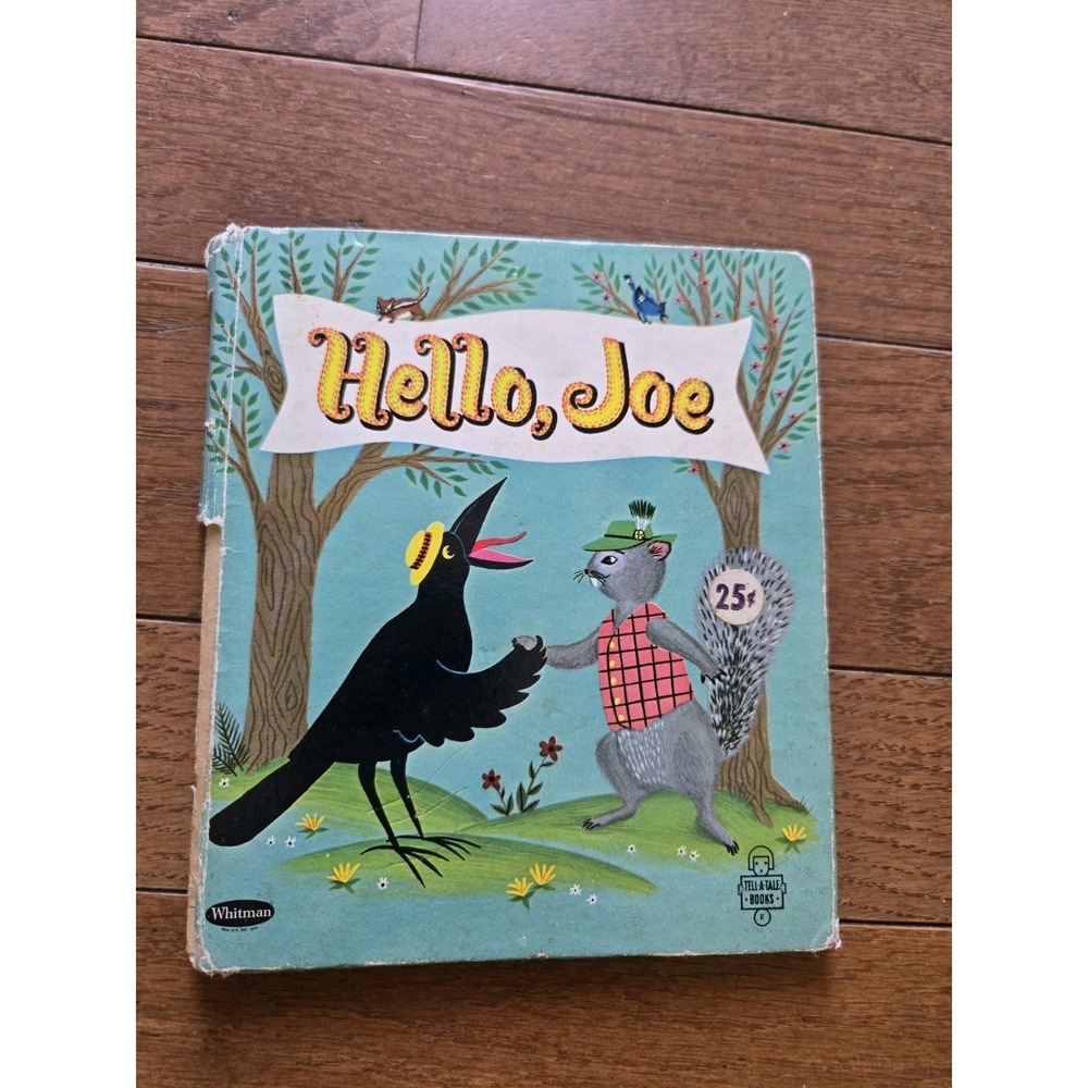 Tell A Tale Books Lot Of 6 VTG 50s Childrens Books - Hello Joe, Lassie, Frisker - Picture 8 of 14